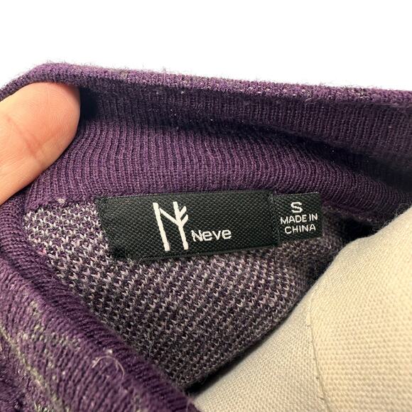 Neve Natalie full zip purple size small - Picture 6 of 8